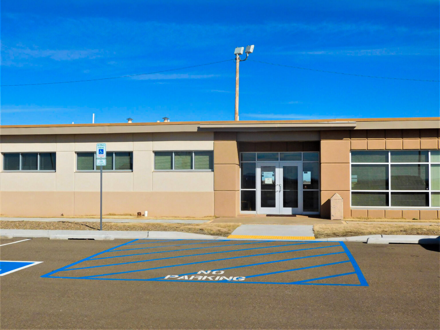 City of Tucumcari New Mexico NM route 66 airport small