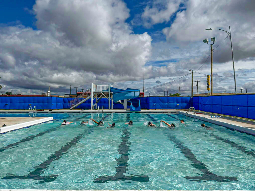 City of Tucumcari New Mexico NM route 66 pool swimming swim lessons