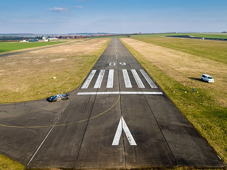 City of Tucumcari New Mexico NM route 66 runway airport