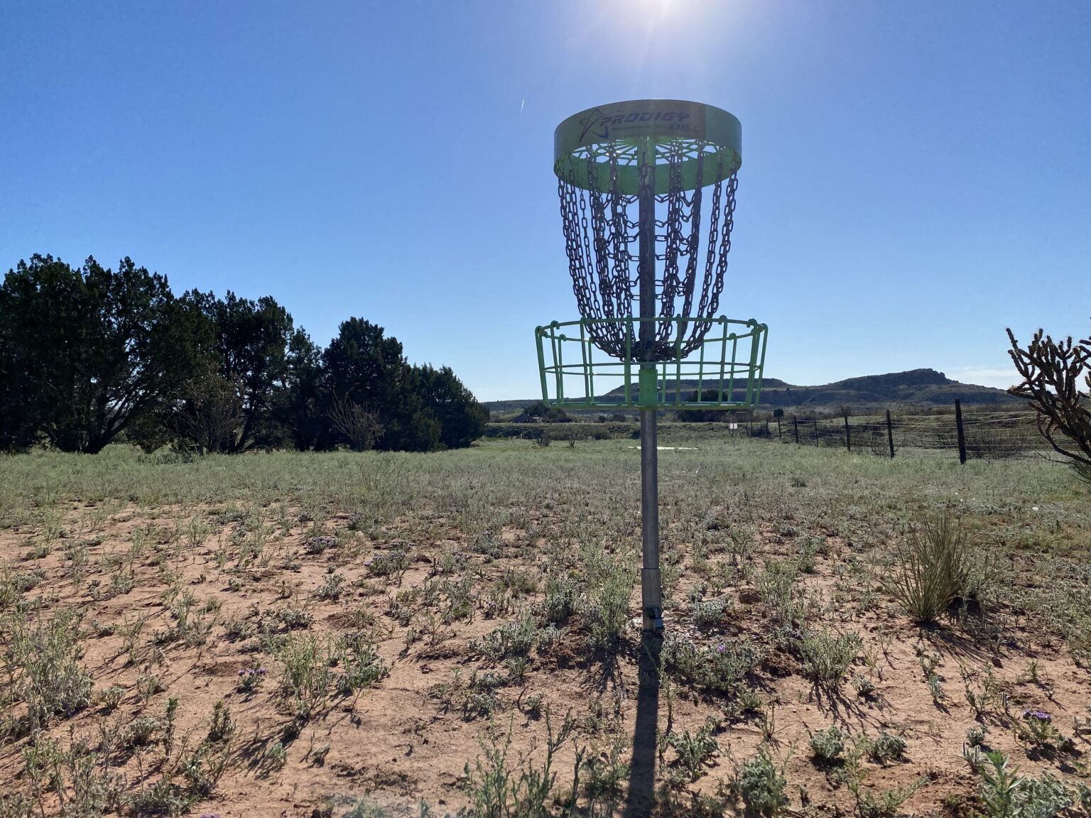 City of Tucumcari New Mexico NM route 66 disc golf course